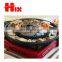 Healthy metal aluminum round bbq grill pan cast iron non-stick mookata