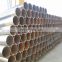 Building Material Hollow Metal Q345 ERW Black Round Steel Welded Pipe