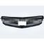 Double lines ABS matt black C63 AMG car front bumper racing grille mesh grills radiator grill for Mercedes Benz C class W204