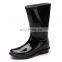 Abrasion resistance european style farming fashion decorative rain boots