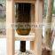 FSC certified custom logo wooden bird feeder, hanging bird feeders