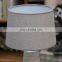 Nordic style modern design barrel shape large cheap retro ceramic base table lamp for home bedside