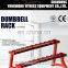 Gym Equipment Two Layers Dumbbell Rack