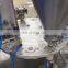 Rotary plastic cup filler and sealer machine