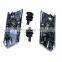 Free Shipping! Headlight Washer Nozzle Covers Chrome W/ Back Black Clips For LEXUS GS300 GS350