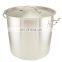 Customizing 316L 304 stainless steel home beer brewing pot