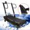 Curved Self-powered Non-motorized Manual Treadmill,slim Running Machine Treadmill Exercise Machine Life Long Treadmill,