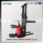 material handing stand-on electric pallet lifters