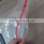 LDPE clear or printed slider bag with or without bottom gusset