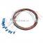 Fiber Optic Pigtail 12 Color Fiber Cores Bundle Pigtail Single Mode  Sm 9/125 G652D SM lc 12 cores fiber pigtail