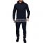 Wholesale men's high quality men's casual sports plus size cotton long-sleeved cardigan jogger suit custom hoodie