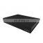 Luxury paper folding box with magnetic closure cardboard packaging black packing