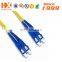 SC FC LC ST  10/100M optical patch cord fiber Single-mode dual core patch cable jumper cables by Hanxin factory