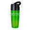 Outdoor portable travel foldable water bottles multifunctional solar bottle LED camping lamp silicone waterproof water bottle