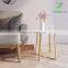 Bamboo Coffee Tea Round Table for Living Room