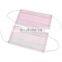 Factory Wholesale 3 Ply Pink Personal Care Medical Disposable Face Mask