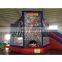 Inflatable cartoon hero slide children's trampoline customize bouncy castle with barrier