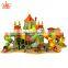 Kids playground plastic slides outdoor playground equipment