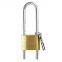 heavy duty removable adjustable shackle candado solid brass padlock