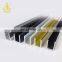 6463 alloy mirror polished brushed aluminium profiles for shower room