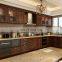 Sharked teak wood design kitchen cabinets solid wood shaker cupboard with curved wood