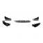 M-Performance Black Side Skirt Long Retrofit Gloss Black Side Skirt For BMW 5 Series F10/18 2010-2016