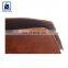 Factory Direct Sale Best Quality Matching Stitching Home Decoration Genuine Leather Coaster at Competitive Price