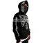 Blank Printing Mens Hoodie Half Zip Up String Men's Hoodies Embossed Hoodie