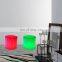 16 colors light up modern sofa corner hard plastic led sofa set LED night club sofa