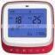 2013 hot sales 7-day programmable thermostat for floor (warm-water) heating system of WSK-9D