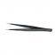 Precision stainless steel hard anti-static tweezers Bird's nest hair picking clip Maintenance tweezers Pointed straight head with texture 16 tweezers