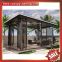 hot selling outdoor sunshade rain aluminum gazebo pavilion shelter canopies canopy awning
