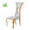 Factory wholesale top quality wedding banquet stainless steel hotel dining chair