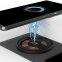 High quality 2.5D Tempered Glass Transparent Foldable High Quality Fast Charging Magnetic 15W Wireless Charger 2 In 1
