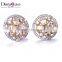 Super Selling DianaCava New Design Cubic Zirconia Crystals Women Stud Earrings