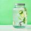Large-Cap Glass Dispenser with Spigot! Thick glass, sleek spigot for easy pour. Holds drinks, fruit design—ideal for parties.