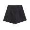 New Temperament Slim Fit Vest+hot Pants Composite Blend Suit for Women