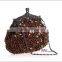 2015 new style whosale chinese handmade beaded clutch bag
