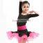 Latest design latin dance costume for kids competition with drill good quality latin dance costume