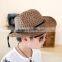 Promotional children Summer Straw Hat western style Summer straw cowboy Hat for Kids Summer Hat 8colors for sale