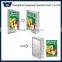 Single sided outdoor advertising aluminum extrusion sign waterproof light box