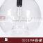 CASAMOTION Indoor Vintage Industrial Globe Glass Ball Pendant Light