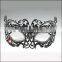 carnival venice mask Exotic Black Metal Mardi Gras Laser Cut Venetian Masquerade Cosplay Mask