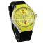FT1418_YW Best price stainless steel case quartz movement rubber sports watch