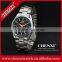 China Export Japan Quartz Wrist Watch Men ROSE GOLD Dial Face Watch Head Gold Watch Stainless Steel Band 006BMR