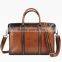 Minandio Guangzhou factory genuine leather office bags for men business man bag leather new stylish leather briefcase for sale