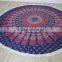 Peacock Mandala Beach Towels Picnic Throw Roundies