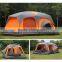 10 Person 2 Room Family Camping Playhouse Large Family Outdoor Party Beach Sun Folding Canopy Tent