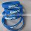 Custom Debossed or Embossed Silicone Wristbands