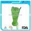 Custom Party suppluy cup with straw/Lumo Tumbler 500ml Blow Moulded Wrap Around Straw Dayglo Green